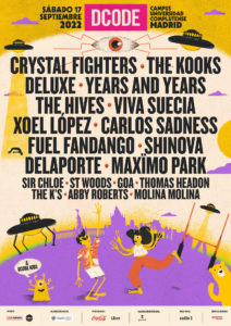 Cartel de Festival DCODE 2022. Madrid