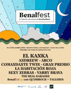 Cartel de Festival Benalfest 2024. Benalmádena
