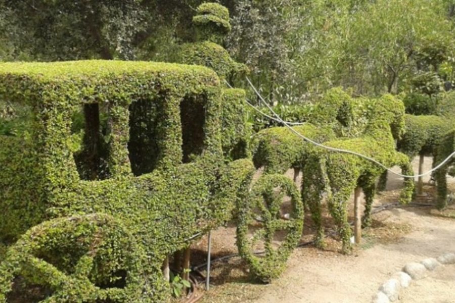 Entrada a El Bosque Encantado en Madrid