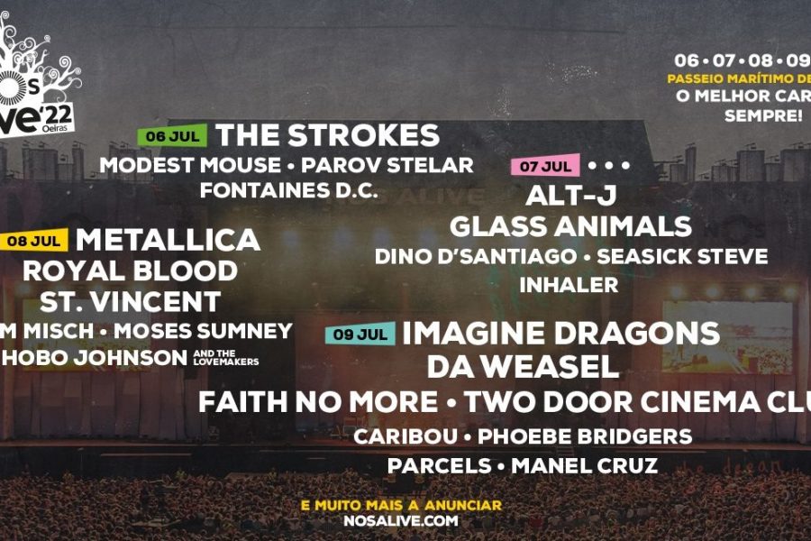 Festival NOS Alive 2022 en Lisboa, Portugal