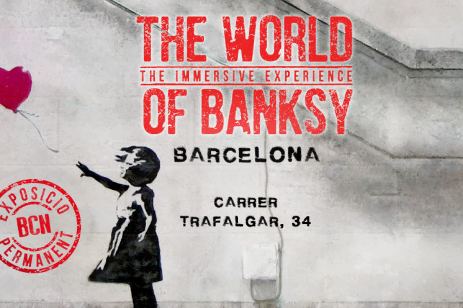 The world of Banksy en Barcelona