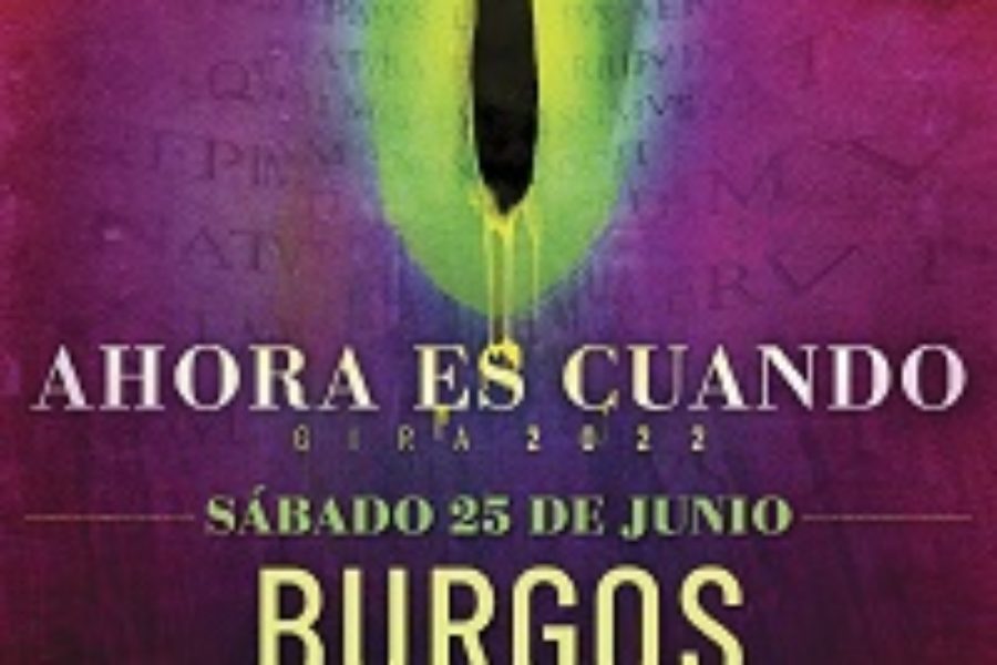 Concierto de Robe en Burgos – Gira Ahora es Cuando 2022