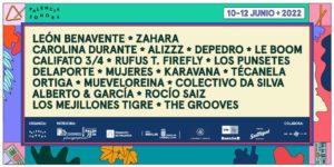 Cartel de Festival Palencia Sonora 2022