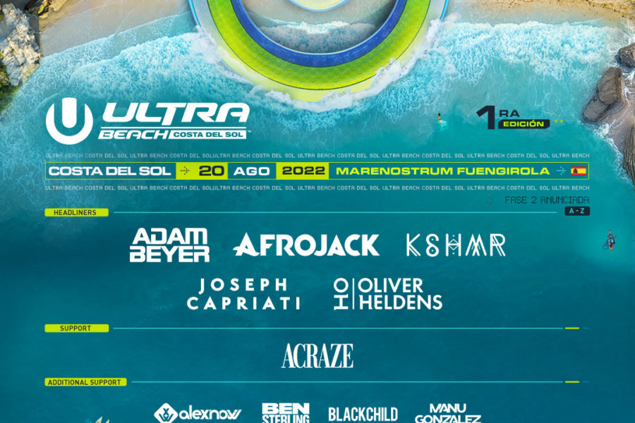 Ultra Music Festival 2022. Costa del Sol, Málaga